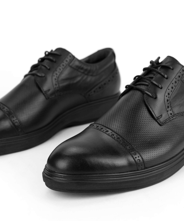 کفش مردانه چرم طبیعی مارال چرم Maral Leather مدل فیدل