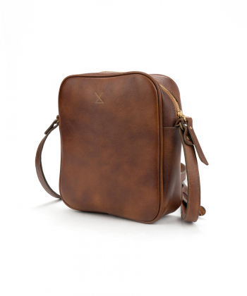 کیف دوشی چرم طبیعی لانکا Lanka Leather مدلCB-4-1