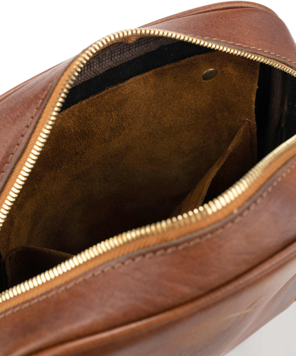 کیف دوشی چرم طبیعی لانکا Lanka Leather مدلCB-4-1
