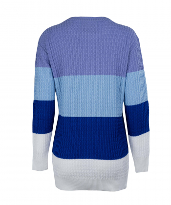 پلیور یقه گرد زنانه تولیکا Tulika کد 00919