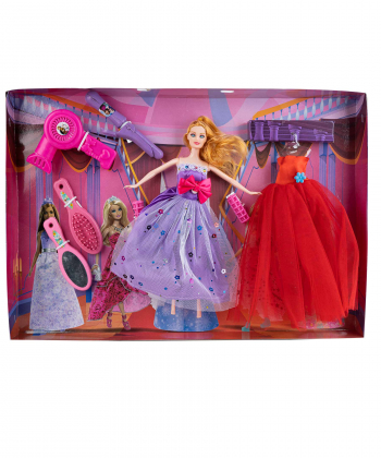 عروسک باربی با وسایل کی تویز Kitoys کد 89doll