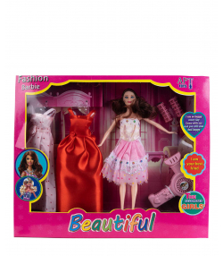 عروسک باربی با وسایل کی تویز Kitoys کد 99doll