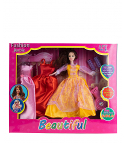 عروسک باربی با وسایل کی تویز Kitoys کد 99doll
