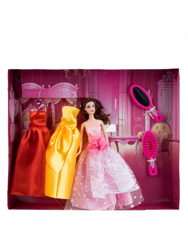 عروسک باربی با وسایل کی تویز Kitoys کد 99doll