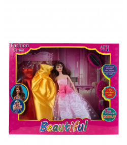 عروسک باربی با وسایل کی تویز Kitoys کد 99doll