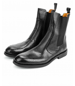 نیم بوت مردانه چرم طبیعی ورساچه جینز Versace Jeans کد vsm089