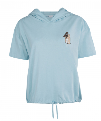 تیشرت کلاه دار زنانه کوتون Koton کد 2YAL18605IK