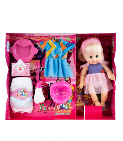 عروسک بیبی به همراه وسایل کی تویز Kitoys کد 3020doll