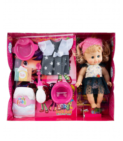 عروسک بیبی به همراه وسایل کی تویز Kitoys کد 3020doll