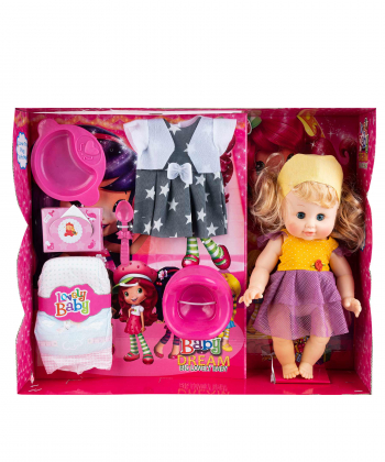 عروسک بیبی به همراه وسایل کی تویز Kitoys کد 3020doll