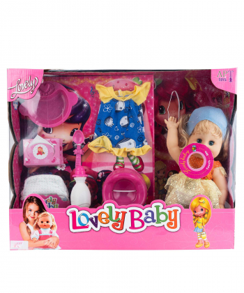 عروسک بیبی به همراه وسایل کی تویز Kitoys کد 3020doll