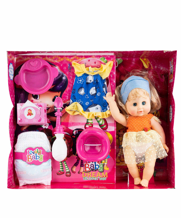 عروسک بیبی به همراه وسایل کی تویز Kitoys کد 3020doll
