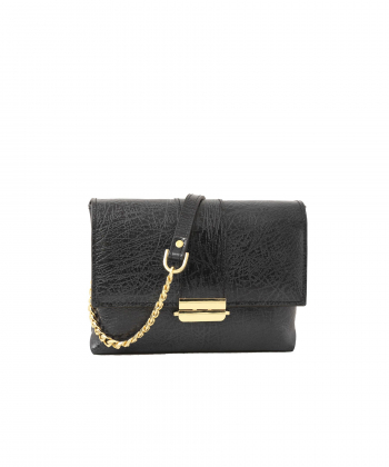 کیف دوشی زنانه چرم طبیعی منط Mante کد f101