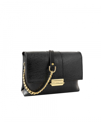 کیف دوشی زنانه چرم طبیعی منط Mante کد f101