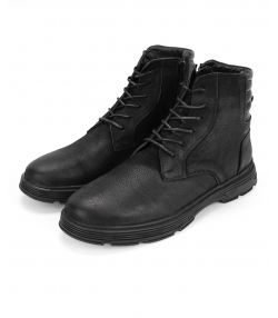 نیم بوت مردانه چرم طبیعی مارال چرم Maral Leather کد 1609040096