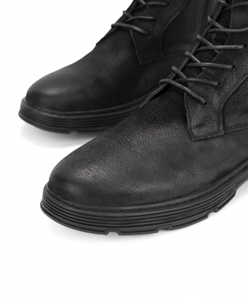 نیم بوت مردانه چرم طبیعی مارال چرم Maral Leather کد 1609040096