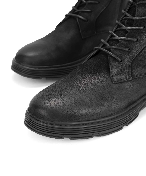 نیم بوت مردانه چرم طبیعی مارال چرم Maral Leather کد 1609040096