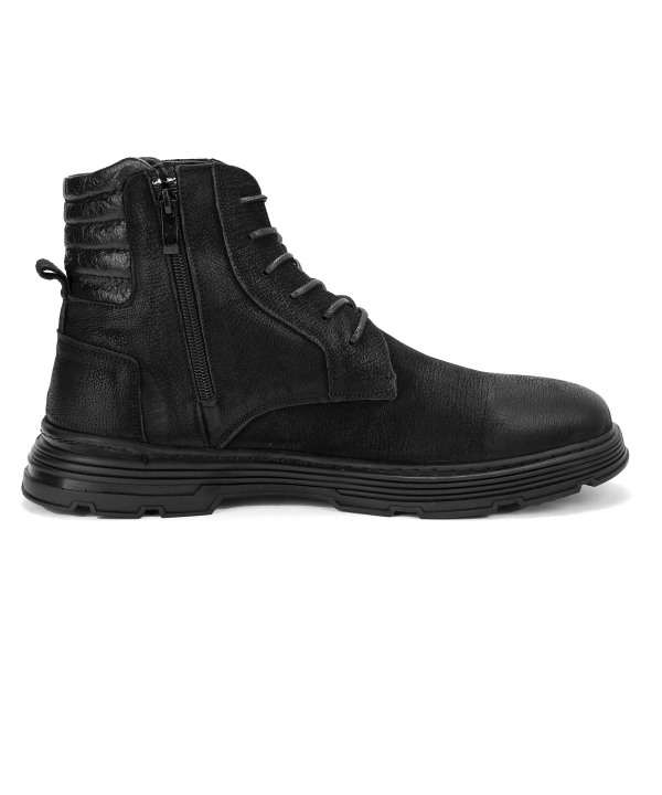 نیم بوت مردانه چرم طبیعی مارال چرم Maral Leather کد 1609040096