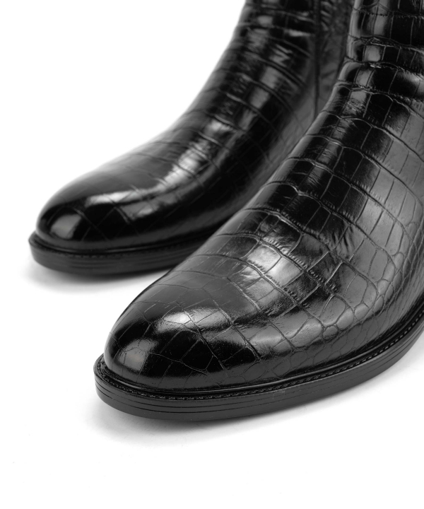 نیم بوت چرم طبیعی مردانه سیم Sim کد 6033