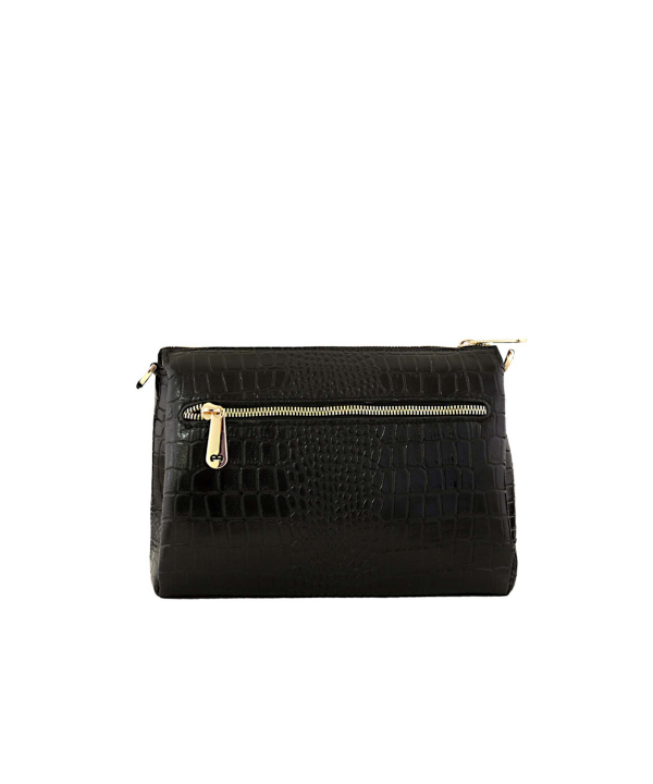 کیف دوشی زنانه چرم طبیعی منط Mante کد B230