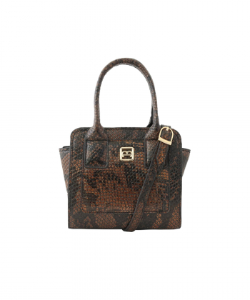 کیف دوشی چرم طبیعی زنانه منط Mante کد f114