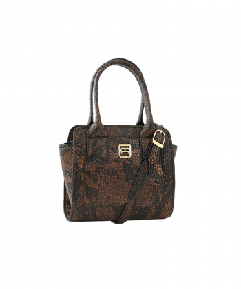 کیف دوشی چرم طبیعی زنانه منط Mante کد f114