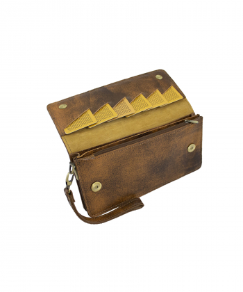 کیف مدارک چرم طبیعی منط Mante کد d116