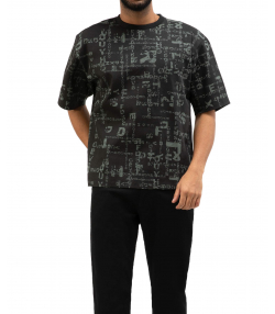 تیشرت طرح دار مردانه جوتی جینز JootiJeans کد 22573329