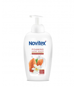 مایع دستشویی فوم نویتکس Novitex با رایحه بادام وزن 500 گرم