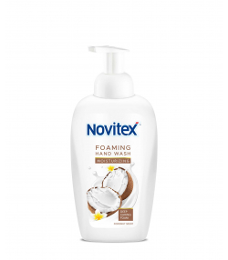 مایع دستشویی فوم نویتکس Novitex با رایحه نارگیل وزن 500 گرم