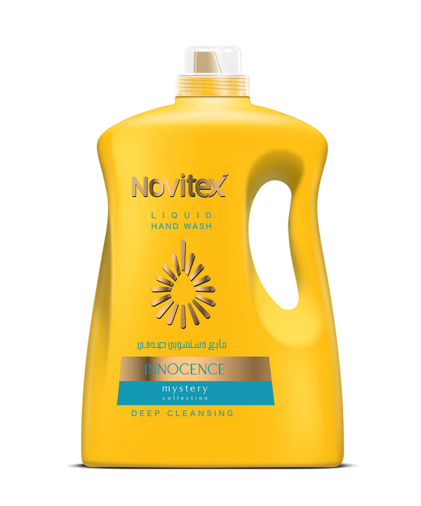 مایع دستشویی صدفی نویتکس Novitex مدل Innocence وزن 1800 گرم|رنگ زرد-بانی مد