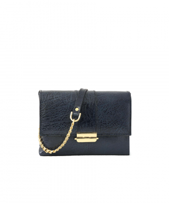 کیف دوشی زنانه چرم طبیعی منط Mante کد f101