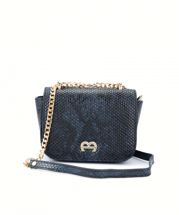 کیف دوشی زنانه چرم طبیعی منط Mante کد 4116