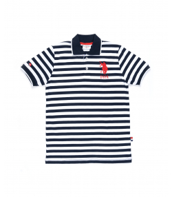 پولوشرت راه راه پسرانه یو اس پولو کیدز US Polo Kids کد t169