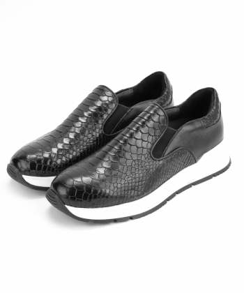 کفش چرم طبیعی زنانه منط Mante مدل نادیا