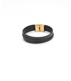 دستبند چرم طبیعی بیسراک Bisrak کدLeatherBracelet-104