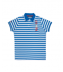 پولوشرت راه راه پسرانه یو اس پولو کیدز US Polo Kids کد  t174