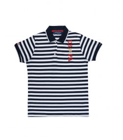 پولوشرت راه راه پسرانه یو اس پولو کیدز US Polo Kids کد  t174