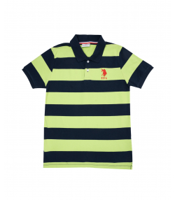 پولوشرت طرح دار پسرانه یو اس پولو کیدز US Polo Kids کد t156