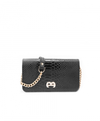 کیف دوشی زنانه چرم طبیعی منط Mante کد h197