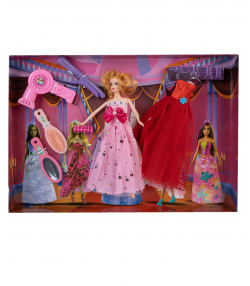 عروسک باربی با وسایل کی تویز Kitoys کد 89doll