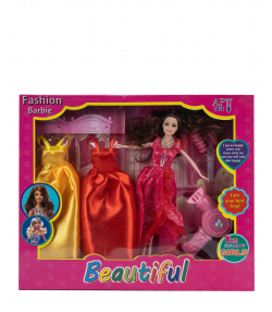 عروسک باربی با وسایل کی تویز Kitoys کد 99doll