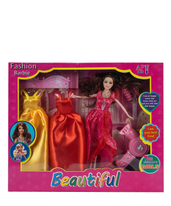 عروسک باربی با وسایل کی تویز Kitoys کد 99doll