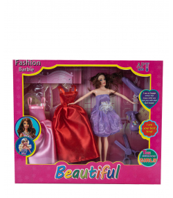 عروسک باربی با وسایل کی تویز Kitoys کد 99doll-1