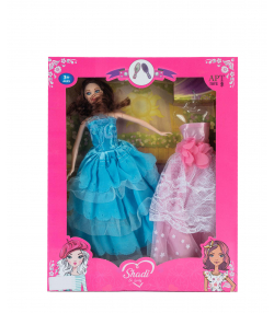 عروسک باربی با وسایل کی تویز Kitoys کد 109doll