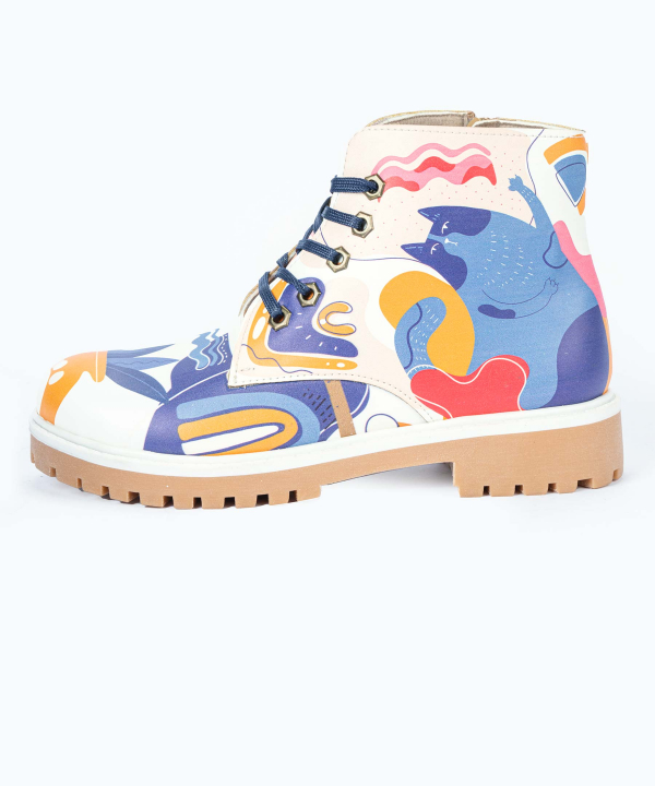نیم بوت طرح دار زنانه دندی Dandy کد boot1100