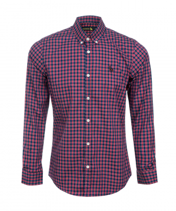 پیراهن آستین بلند مردانه آروما مدل 10402250