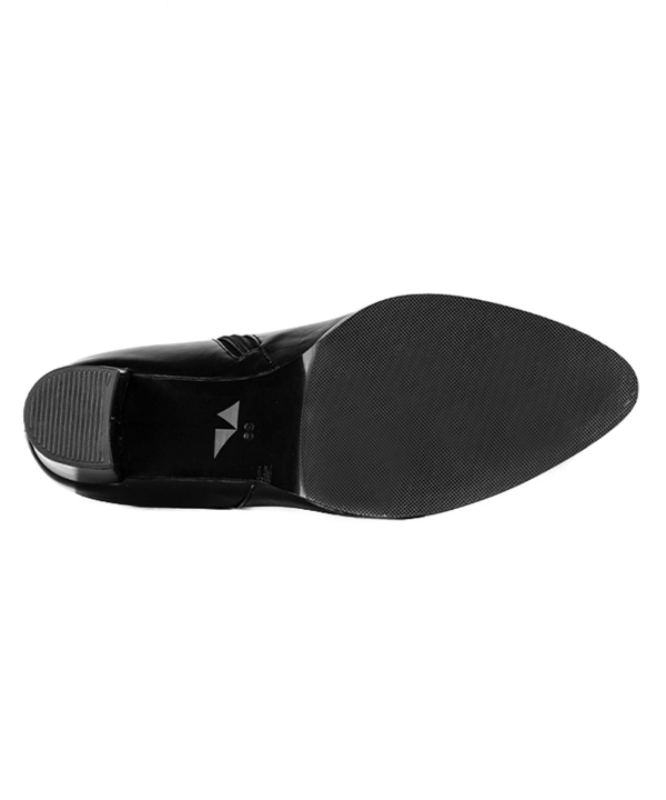نیم بوت زنانه چرم طبیعی چرم مشهد Mashad Leather کد J2571