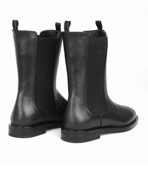 بوت زنانه چرم طبیعی چرم مشهد Mashad leather کد J2582