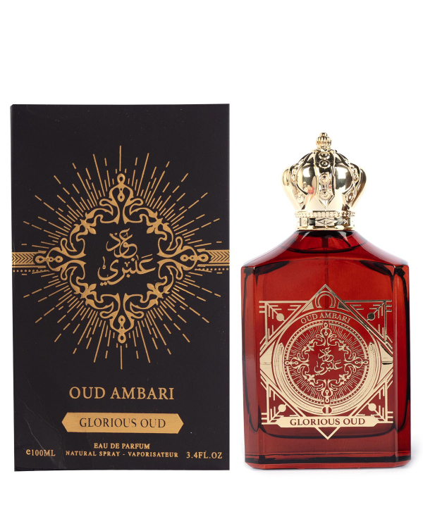عطر گلوریوس عود Glorious Oud مدل Oud Ambari حجم 100 میلی‌لیتر